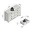Commode 6 tiroirs Mucci-671721045