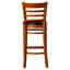 Tabouret de bar en bois Ladder Back-156952305