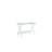 Haze Tempered Glass Computer Desk with Curved Edges