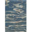 Artist Studio Hand Tufted Wool Abstract Area Rug in Navy/Sea Foam-893788759