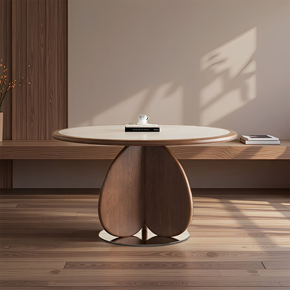 George Oliver Fashion Elegant Round Dining Table - Wayfair Canada