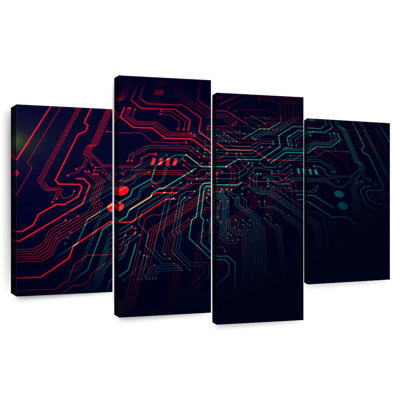 Keiri Glowing Circuit Board