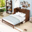 Grand lit escamotable avec tiroir et station de charge-2049328651