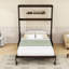 Grand lit escamotable avec coussin-1028880347