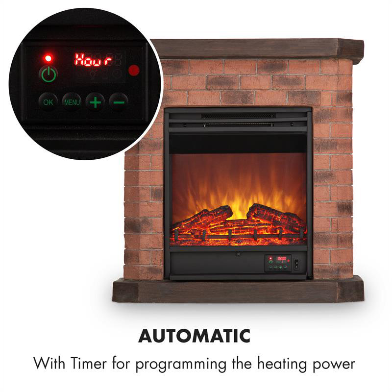 Klarstein 66cm W Electric Fireplace