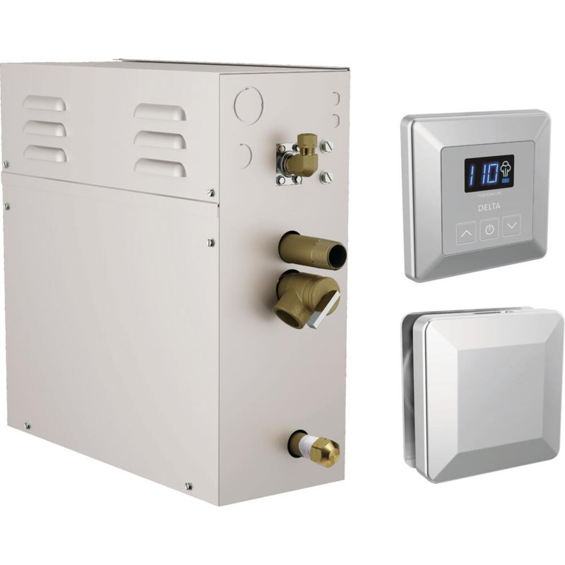 Ensemble SimpleSteam - 10 kW, Chrome Lumicoat