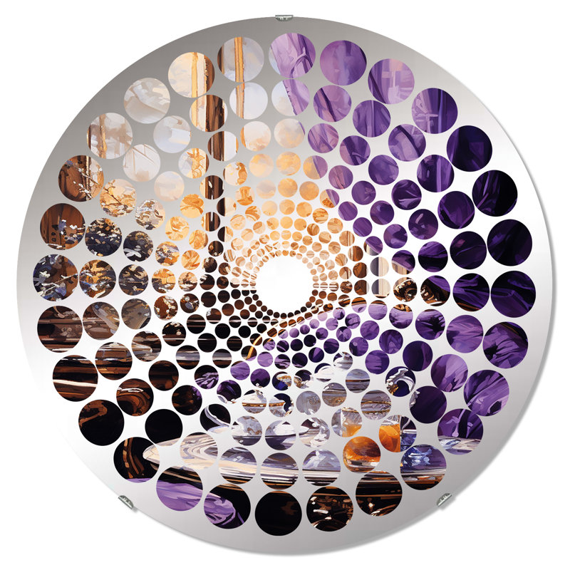 Elek Circle Mirror, 23.6" x 23.6"