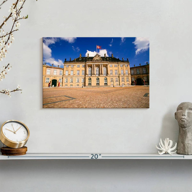 Palais d'Amalienborg, H 8 po x l 12 po