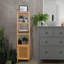 Alezandro Bamboo Bathroom Cabinet