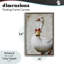 Cadre flottant Festive Jingle Goose, conception de Petal Prints Design-1328891201-1328891203