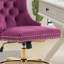 Chaise de bureau en velours-270066072