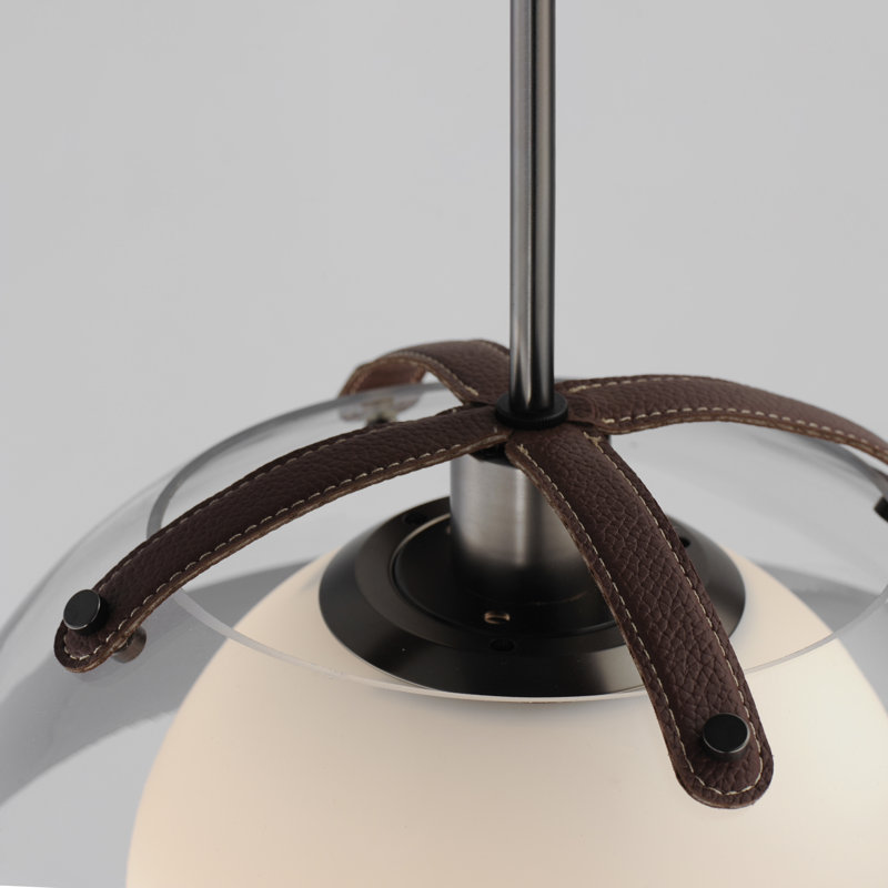 Domain 1 - Light Pendant, Gunmetal, Smoke