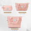 Ensemble de 6 valises rigides avec serrure TSA, sac de voyage extensible et trousse de toilette imperméable, poignée réglable-130173562-130173568