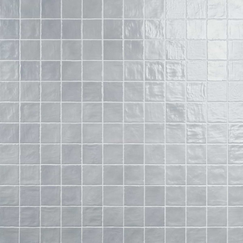 Montauk 4x4 Mixed Finish Ceramic Tile, Blue