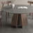 Italian-Style Walnut Round Dining Table-443050101