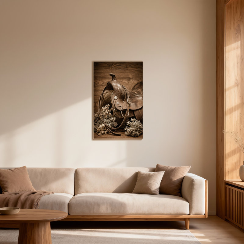 Impression sur toile Fashion Western, H 18 po x l 12 po
