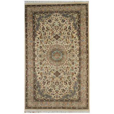 Dhirpal Wool Floral Indoor Rug