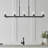 10 - Light Dimmable Linear Chandelier-88234819