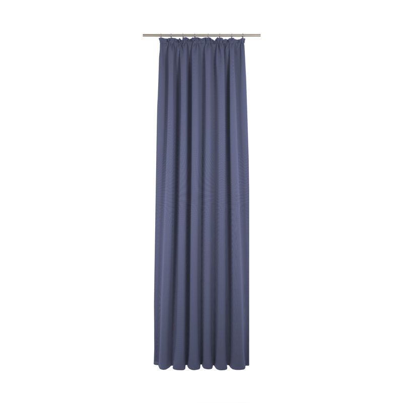 Uni Collection Room Darkening Curtain, 142cm wide x 335cm high, Royal blue