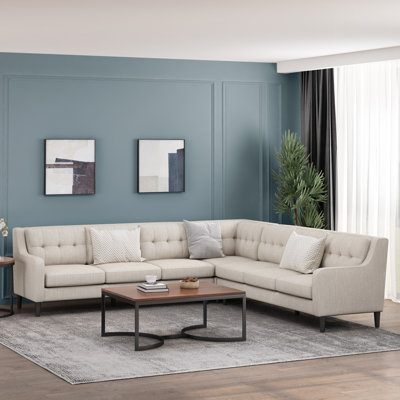 Canapé modulaire de coin symétrique de 82 po Stoneboro
