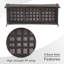 Canapé d'extérieur réversible de 75 po avec coussins Schutt-66062502-66062503
