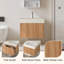 Meuble-lavabo mural 24 po avec lavabo intégré