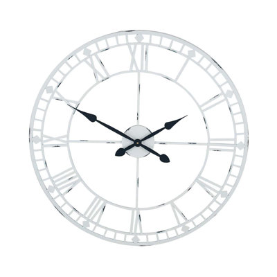 Beaver Creek Metal Wall Clock