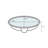 Nantucket Sinks Brightwork Home 13.5'' Polished Silver Stainless Steel Oval Bathroom Sink with Overflow
