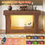 Console moderne en bois massif 47 po