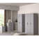 Kimberley 3 Drawer Bedside Table