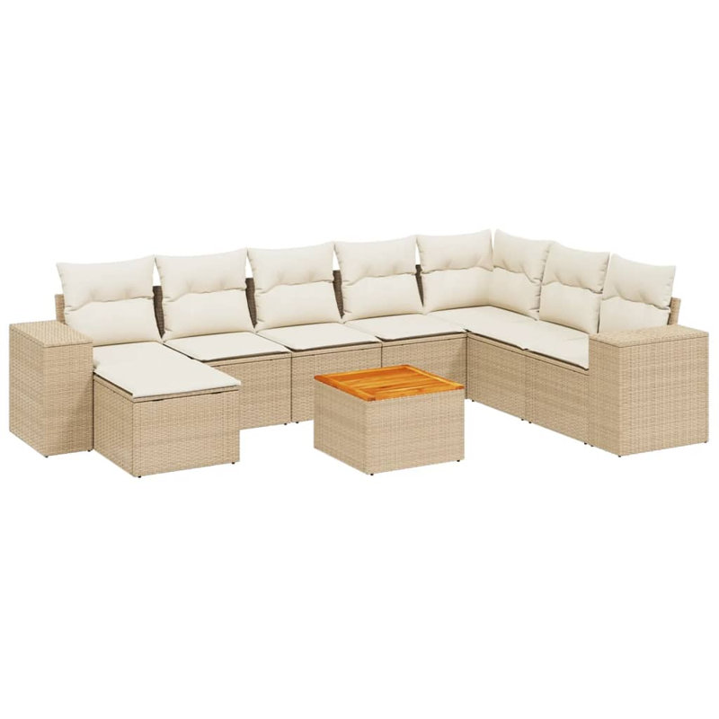 Ensemble de canapé de jardin Vidaxl