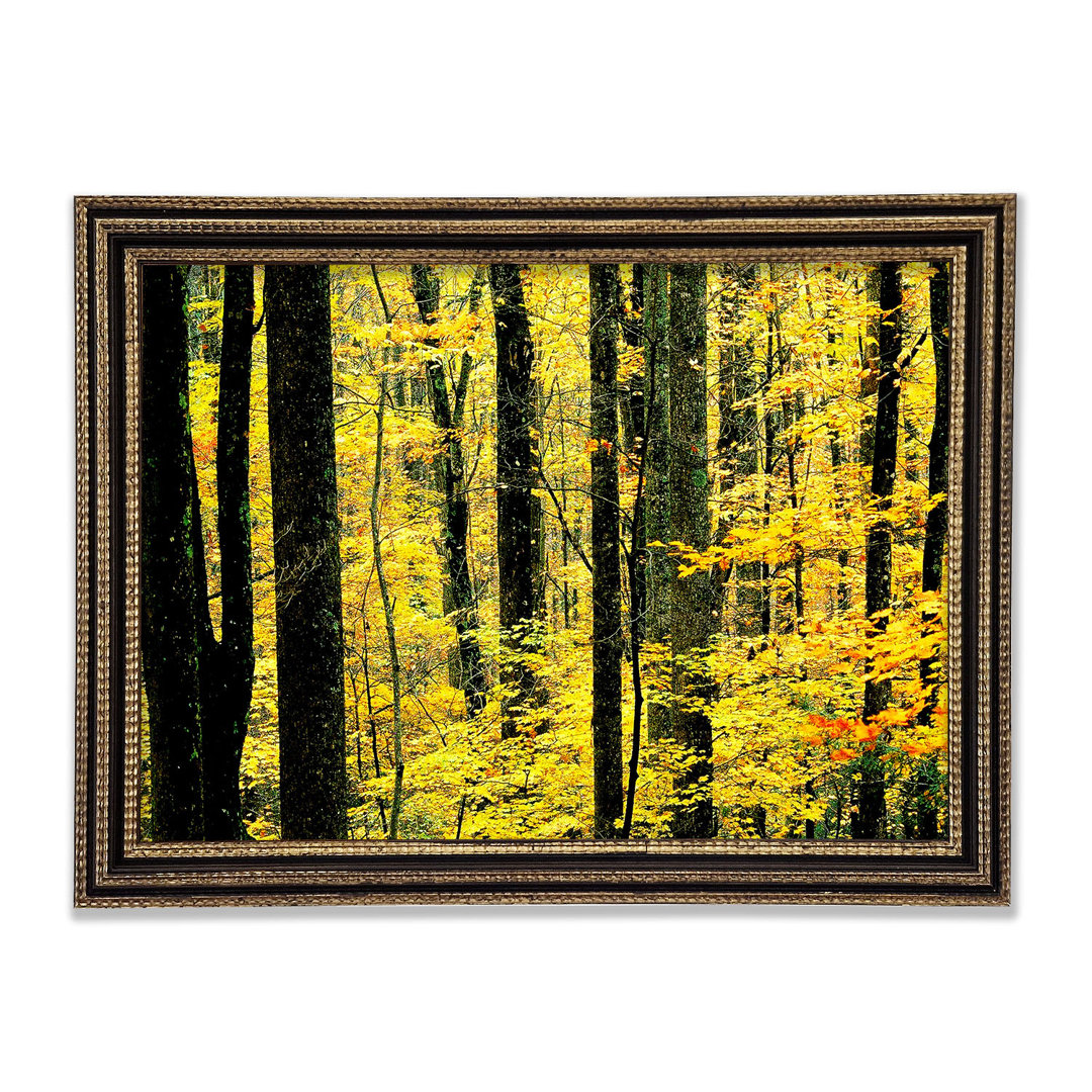 Yellow Woodland - Druck