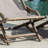 Beach Sling Chair - Grey (2 ) Ideal For Backyard Lounging. Canvas, Comfortable Pillow Included. Wood Made. 41.62 In. Width, 32.04 Height, 25.75 Depth. 21.68 Lb. Chair. Package: 57 Depth, 26.75 8.25