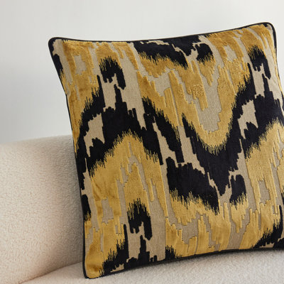 Abstract Velvet Reversible Pillow Cover