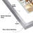 Wakas Sleek Aluminum Floating Picture Frame-97777458-97777464