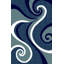 Tapis bleu marine Adryn-878314012
