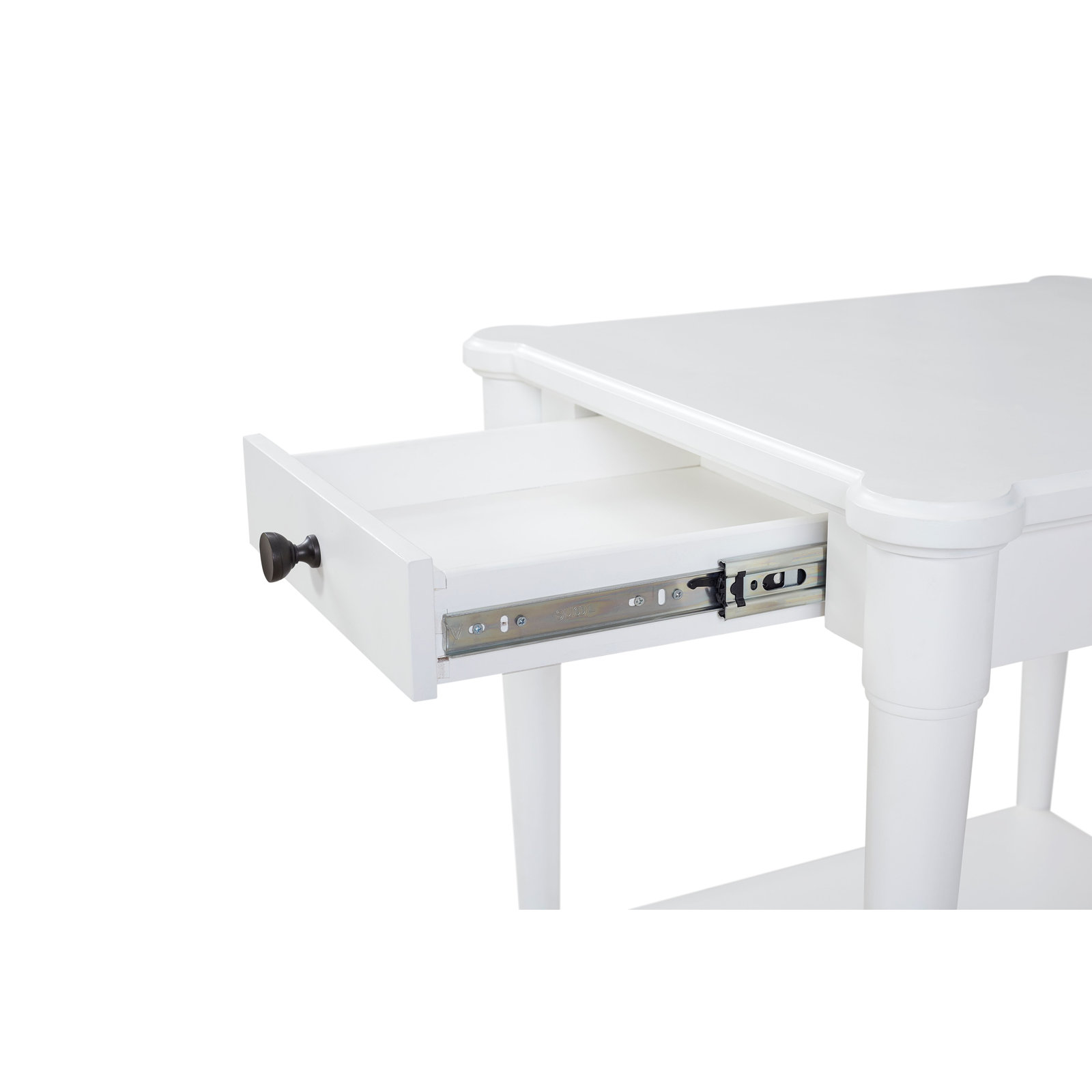 Dana Heights End Table, White