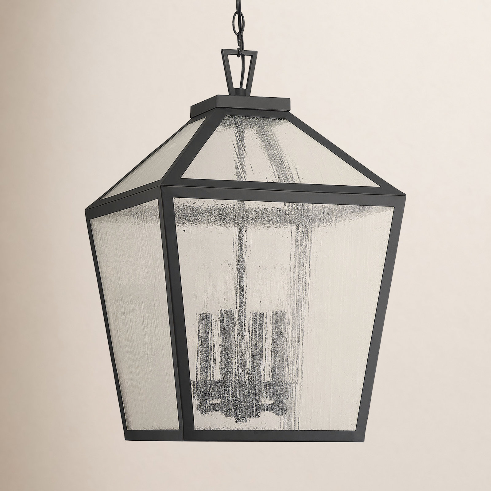 Ricardo Outdoor Metal Hanging Lantern