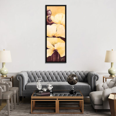 " Yellow Poppies III " Oil