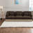 Deep Seat Chenille Sectionals, Modern Leopard 3 Seater For Home