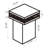 Cavelle Mirror Side Table