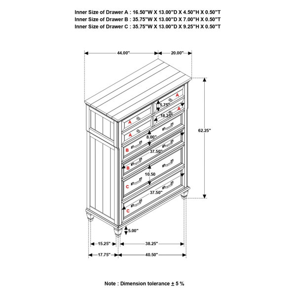 Dimensions du produit