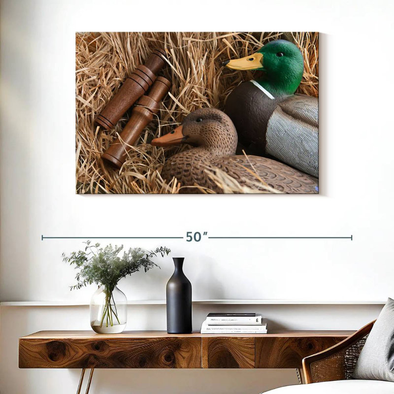 Concept de chasse au canard