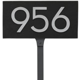 Floating 1-Line Lawn Address Sign