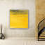 «Faded Yellow Textured Effect», impression sur toile-740618536-740618538
