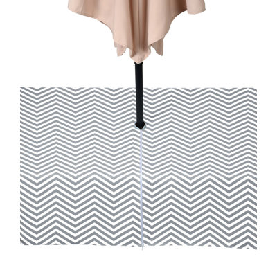 Chevron Water Repellent Tablecloth