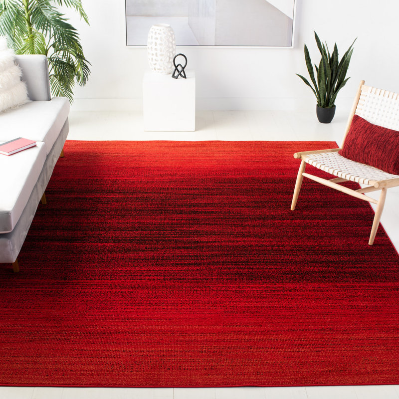 Abbie-Louise Performance Abstract Rug, Rectangle 8' x 10'