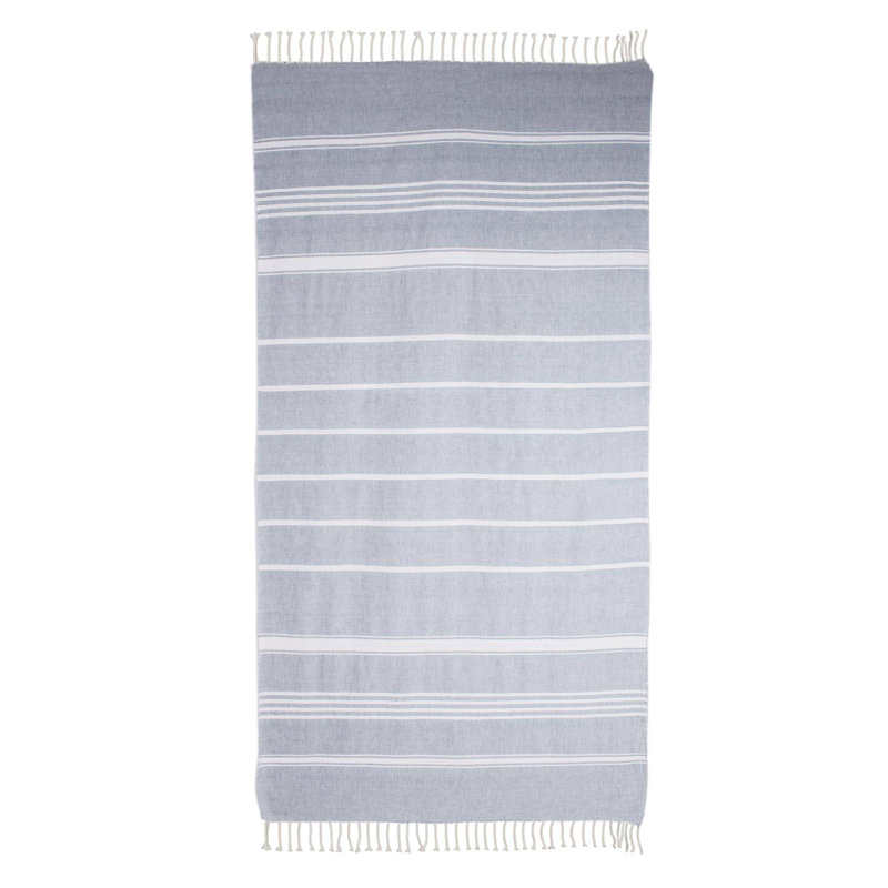 Yazmin Cotton Beach Towel, Celadon