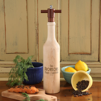 The Chef's Personalized Pepper Mill