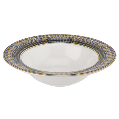 Portmeirion Atrium Cereal Bowl Geo 7.5"